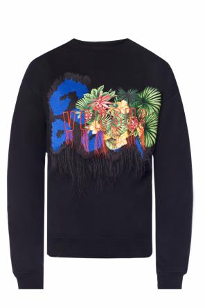 Floral motif sweatshirt, zdjęcie 1 Floral motif sweatshirt od Versace Versus
